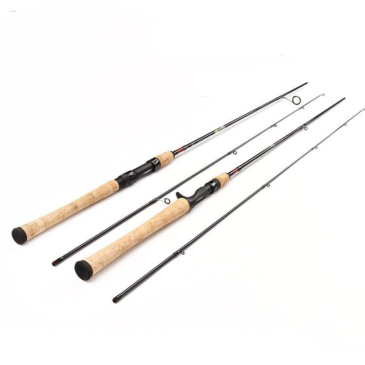 Wire Ring Straight Gun Handle Fishing Rod