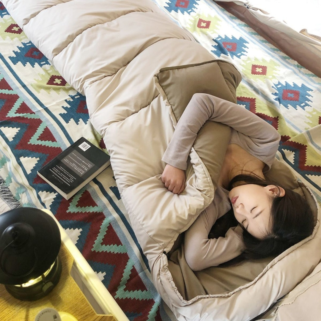 Outdoor Camping Thickened Cotton Sleeping Bag