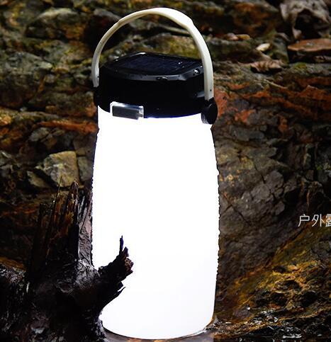 Portable Solar Silicone Lantern