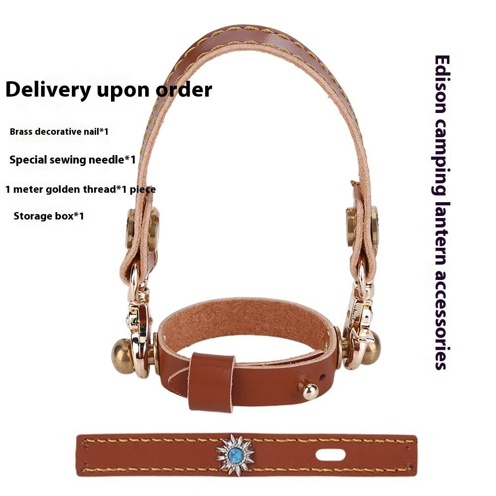 Camping Leather Hang Lantern