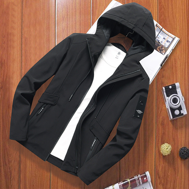 Men's Hooded Jacket Winter Style