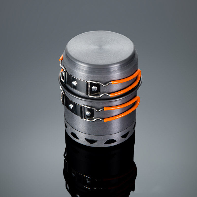 Outdoor Single-pot Mountaineering Camping Cookware