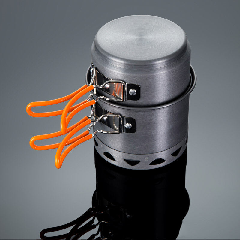 Outdoor Single-pot Mountaineering Camping Cookware