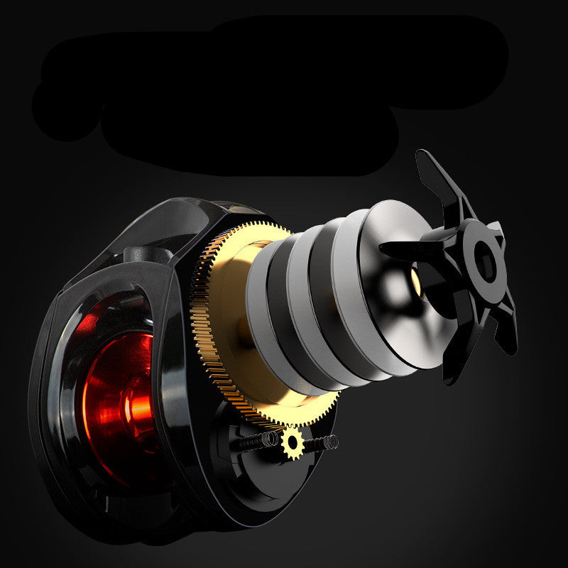 Compact Round Fishing Reel