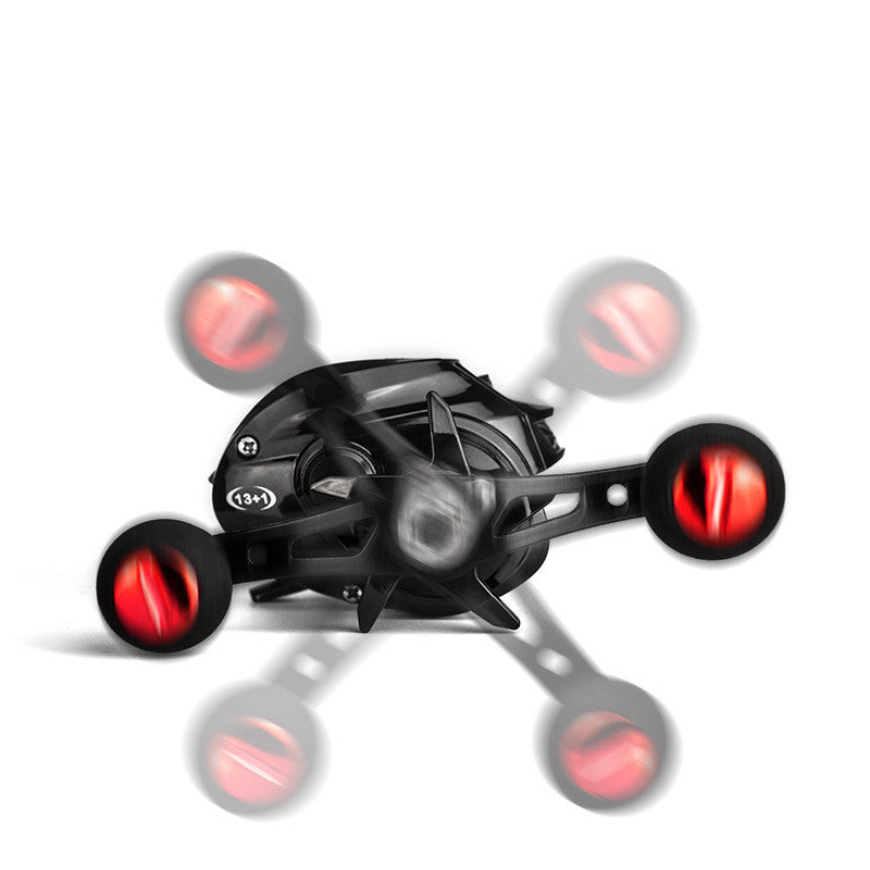 Compact Round Fishing Reel