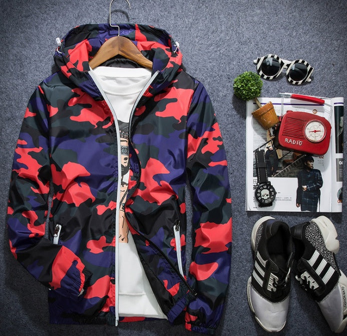 Camouflage Casual Men's Jackets