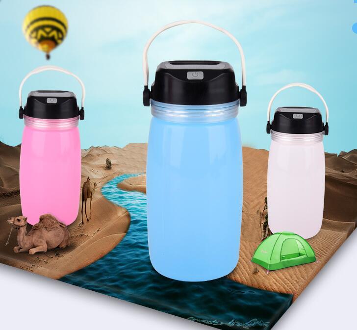 Portable Solar Silicone Lantern