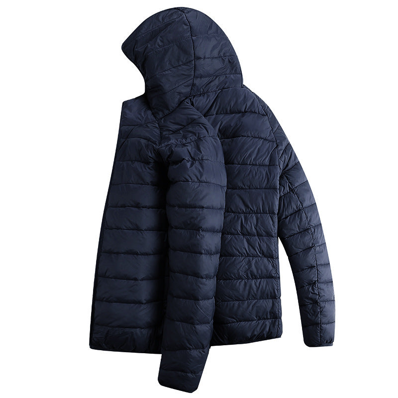 Down padded men's jacket