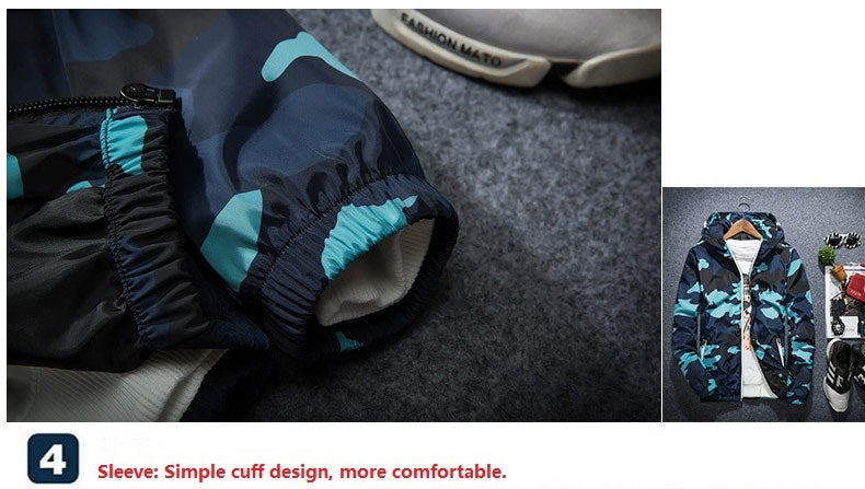 Camouflage Casual Men's Jackets