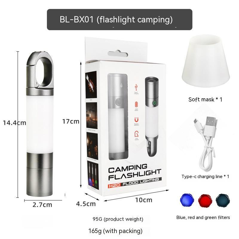 Outdoor Multifunctional Camping Flashlight