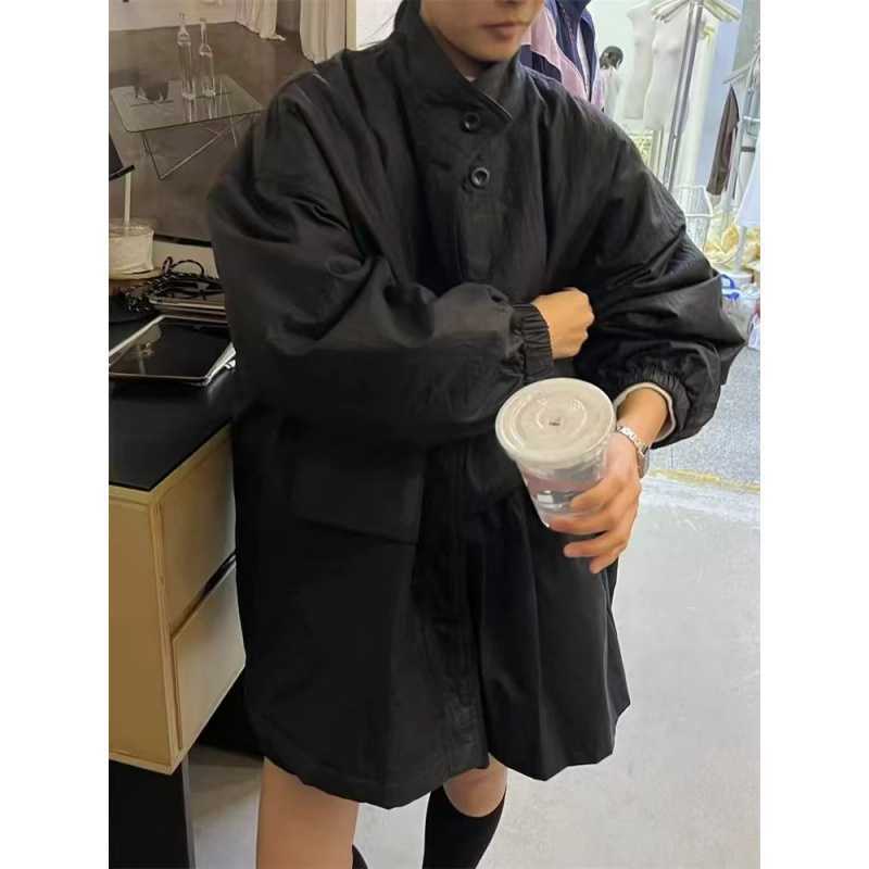 Mid-length Thin Cotton Coat