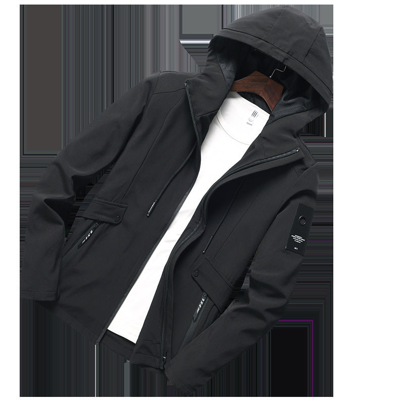 Men's Hooded Jacket Winter Style