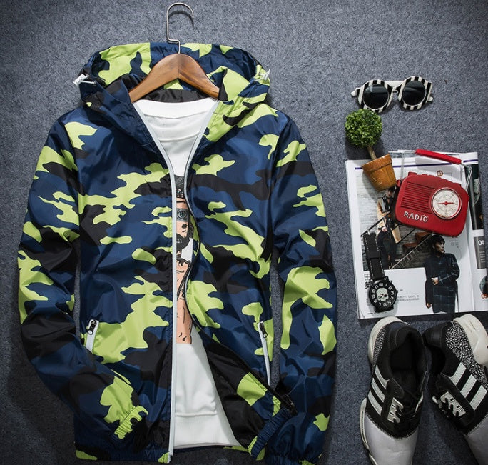 Camouflage Casual Men's Jackets