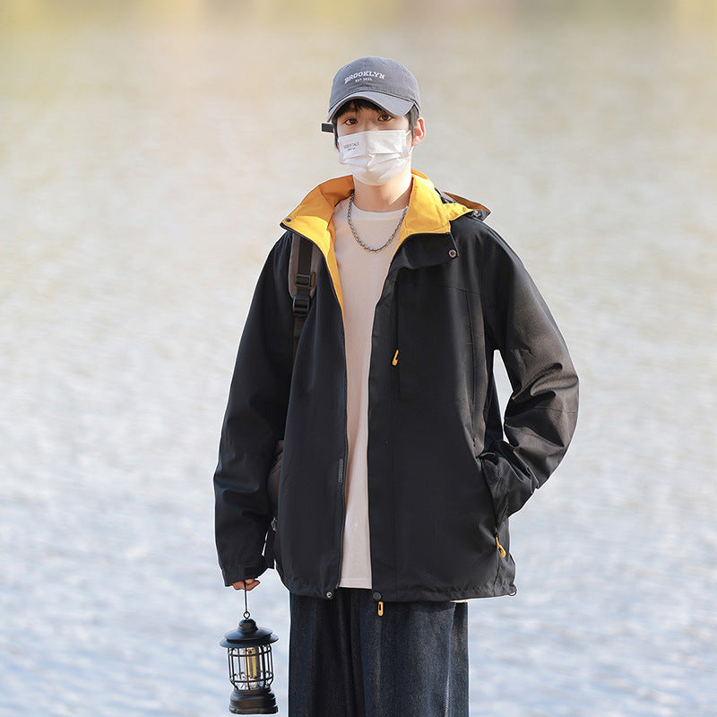 Leisure Sports Outdoor Couple Windproof Jacket