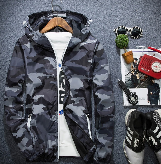 Camouflage Casual Men's Jackets