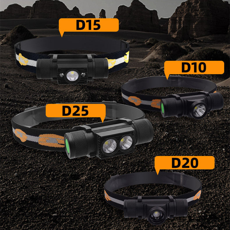 Waterproof Mountaineering Camping Outdoor Flashlight