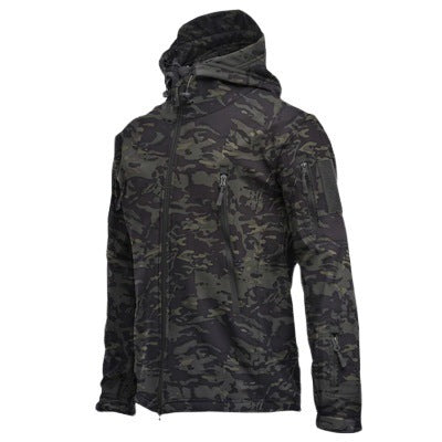 Tactical Outdoor Keep Warm Fleece Shell Jacket