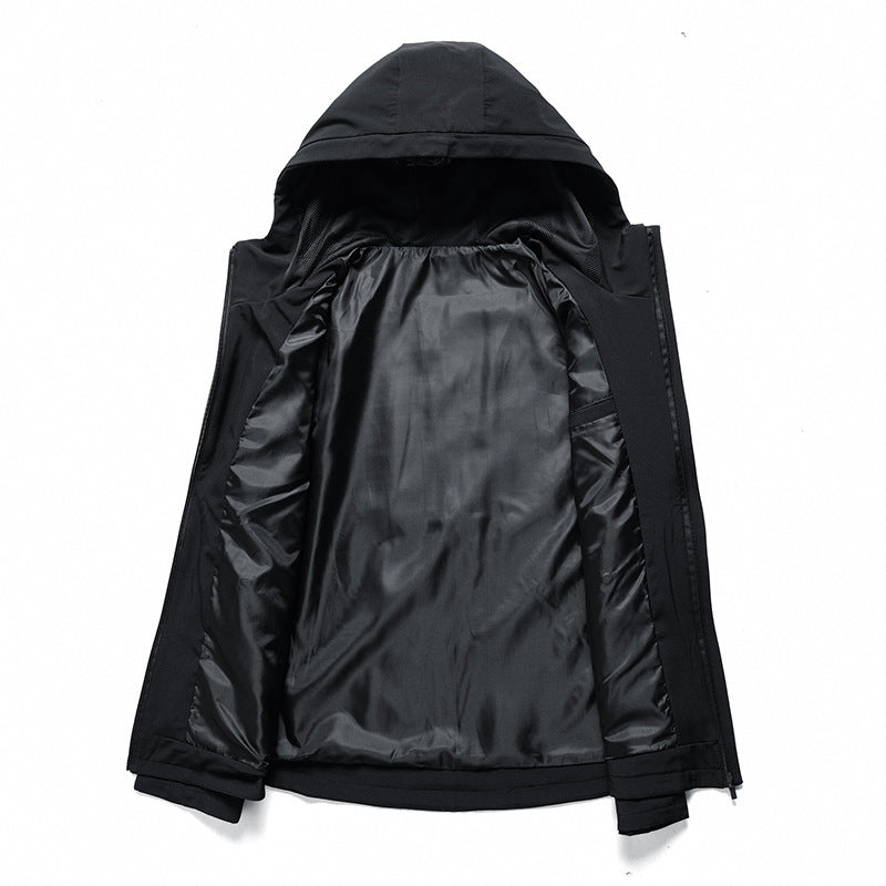 Men's Hooded Jacket Winter Style