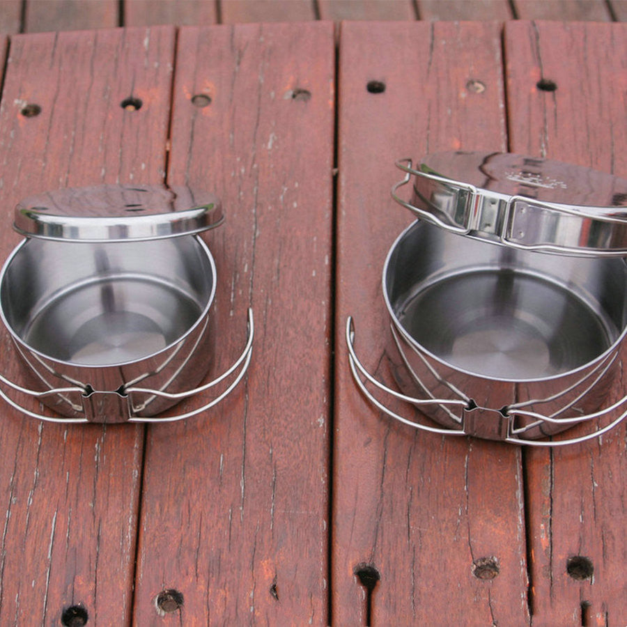 Outdoor Stainless Steel Cookware Set