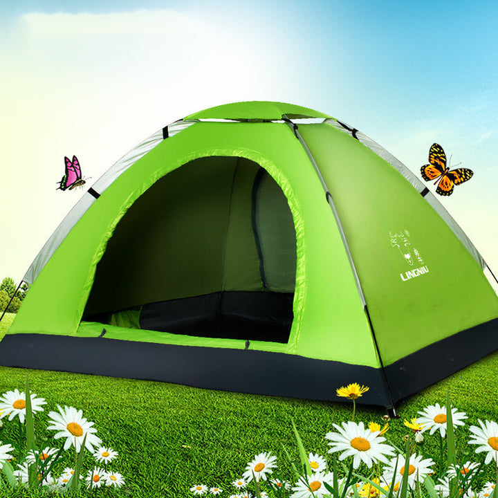 Single-layer tent outdoor camping tent