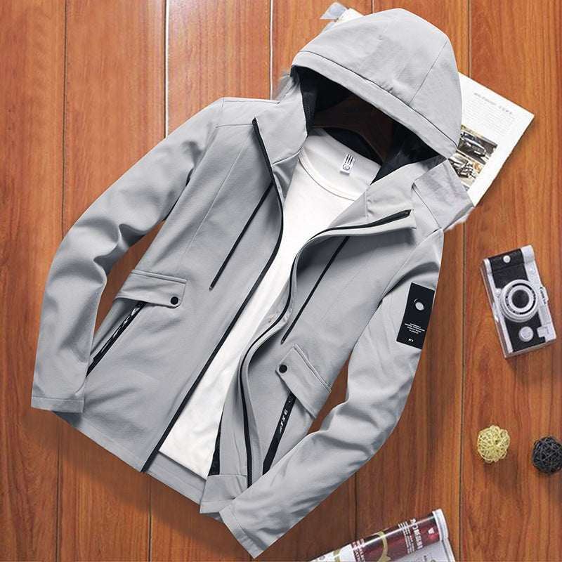 Men's Hooded Jacket Winter Style
