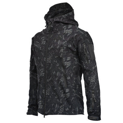 Tactical Outdoor Keep Warm Fleece Shell Jacket