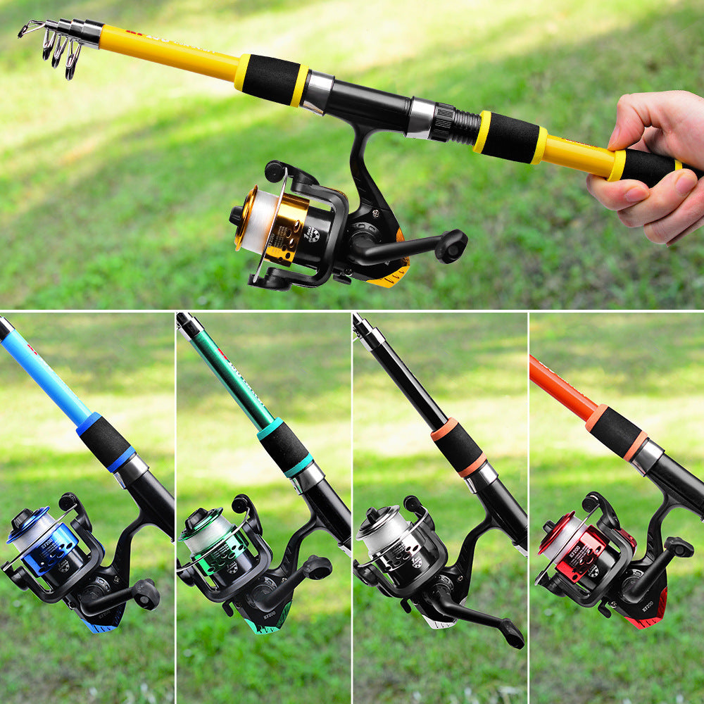 Tossing Casting Fishing Wheel Fishing Rod