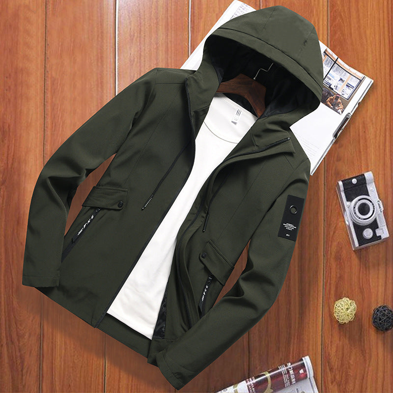 Men's Hooded Jacket Winter Style