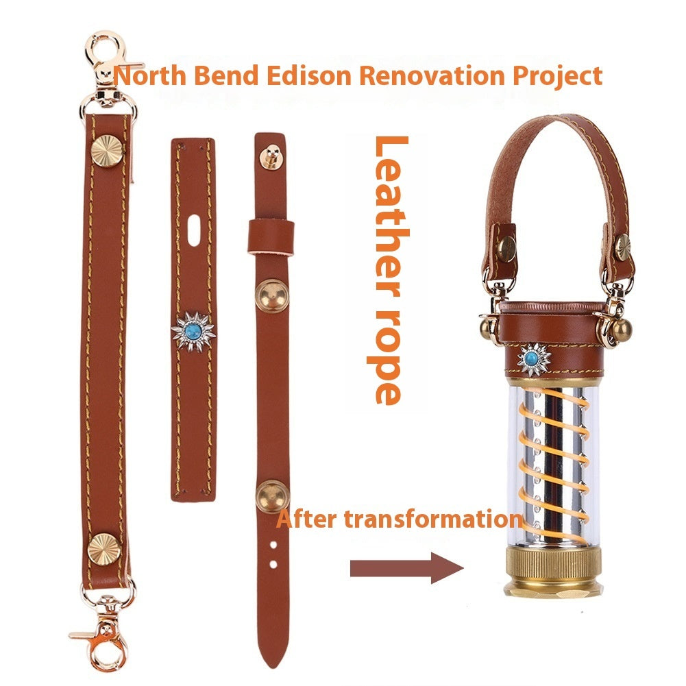 Camping Leather Hang Lantern