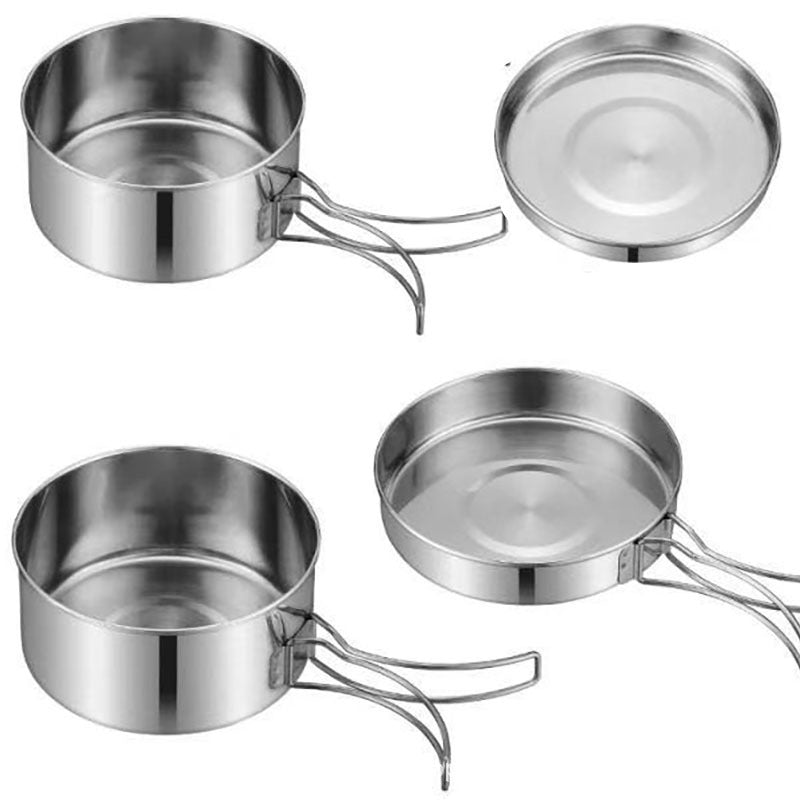 Outdoor Stainless Steel Cookware Set