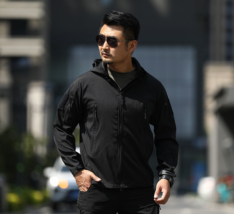Tactical Outdoor Keep Warm Fleece Shell Jacket