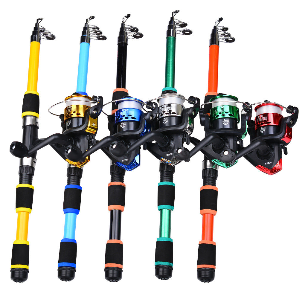 Tossing Casting Fishing Wheel Fishing Rod