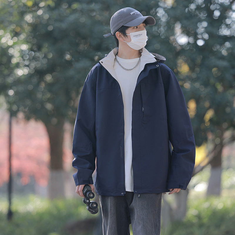 Leisure Sports Outdoor Couple Windproof Jacket