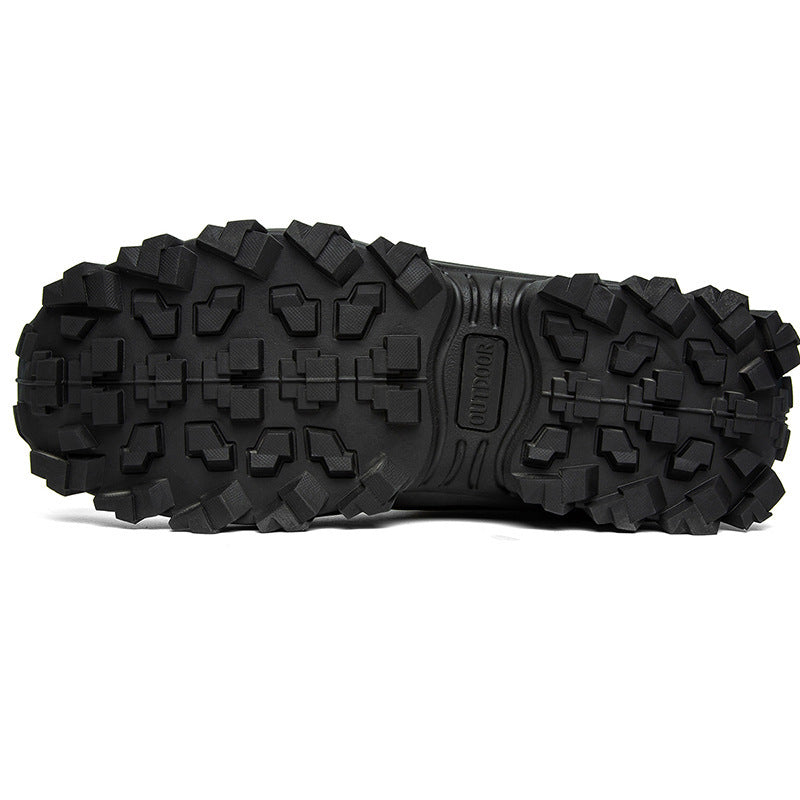 Men's Plus Size Warm High Top Outdoor Shoes