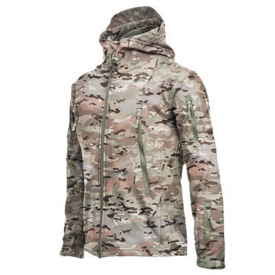 Tactical Outdoor Keep Warm Fleece Shell Jacket