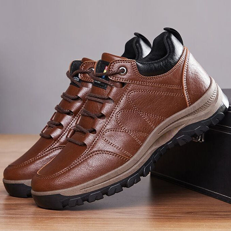Casual Leather Simple Travel Outdoor Camping Shoes
