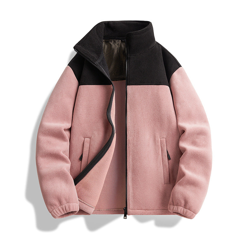 Polar Fleece-lined Thickened Jacket