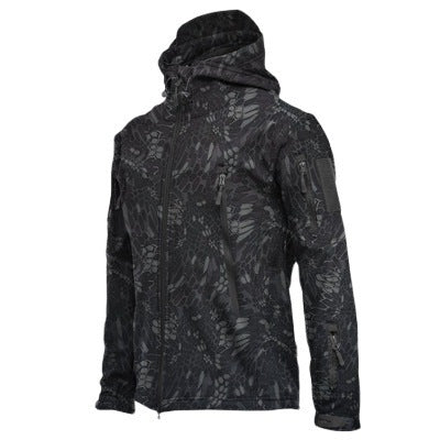 Tactical Outdoor Keep Warm Fleece Shell Jacket