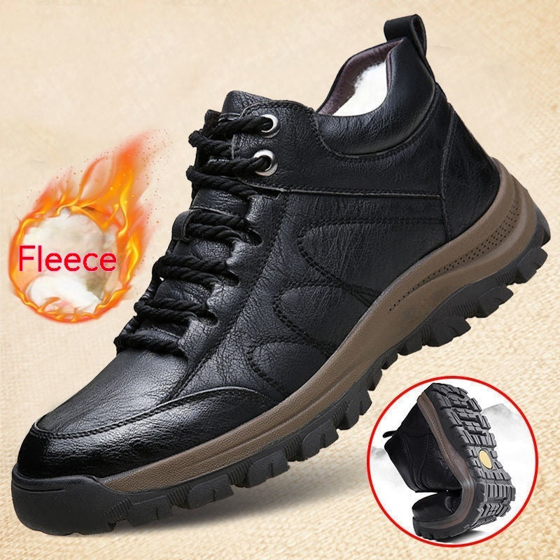 Casual Leather Simple Travel Outdoor Camping Shoes